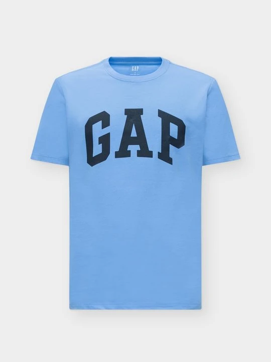 Zdjęcie produktu T-shirt z nadrukiem GAP turkusowy