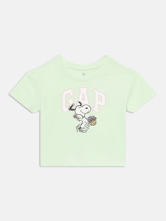 Zdjęcie produktu T-shirt z nadrukiem GAP zielony