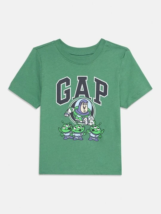 Zdjęcie produktu T-shirt z nadrukiem GAP zielony