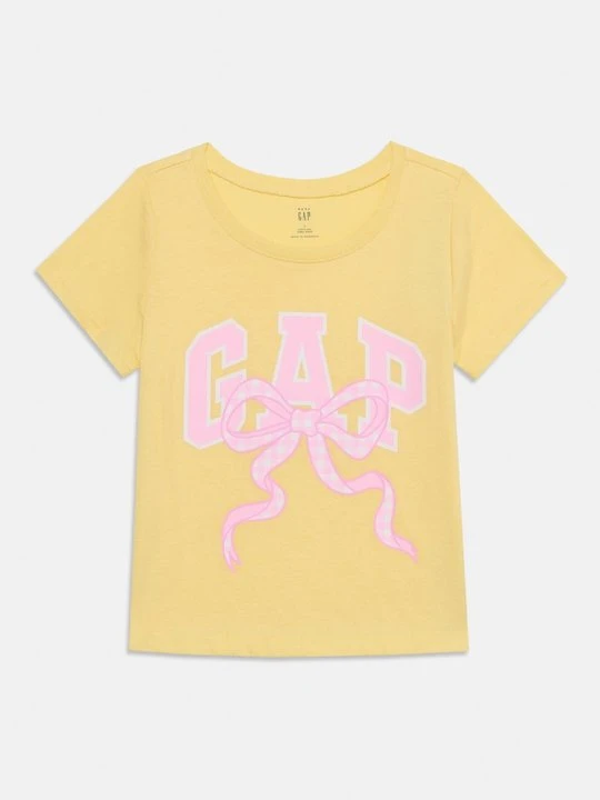 Zdjęcie produktu T-shirt z nadrukiem GAP żółty