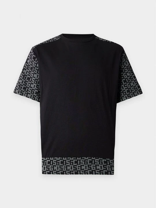 Zdjęcie produktu T-shirt z nadrukiem GCDS czarny