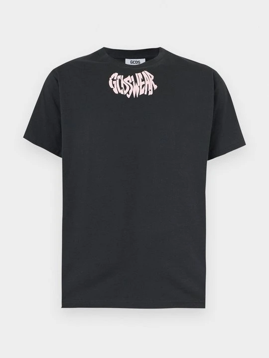 Zdjęcie produktu T-shirt z nadrukiem GCDS szary