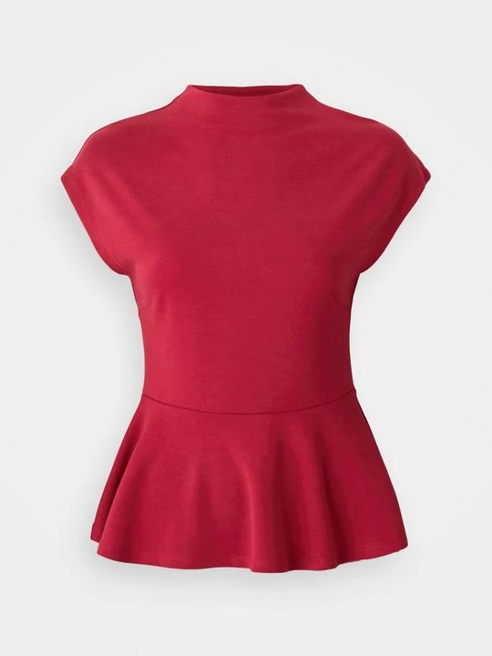 Zdjęcie produktu T-shirt z nadrukiem Gina Tricot czerwony