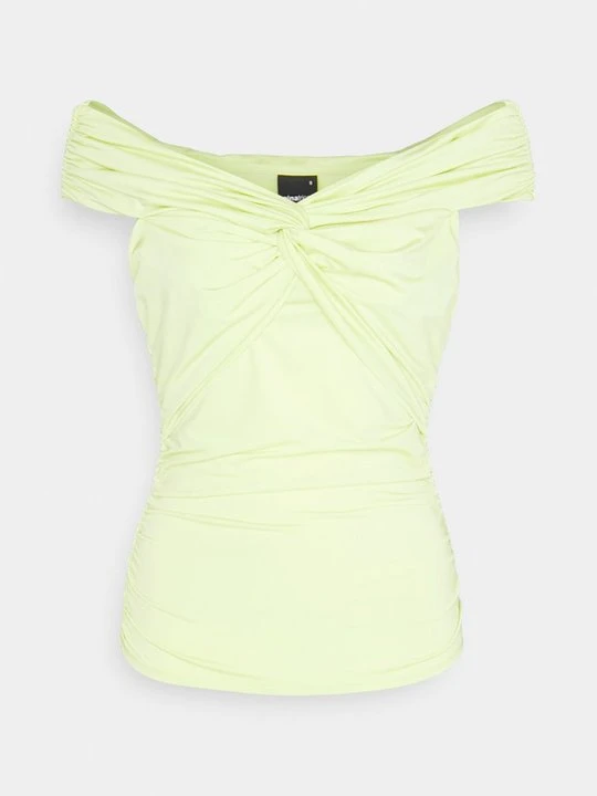Zdjęcie produktu T-shirt z nadrukiem Gina Tricot jasnozielony