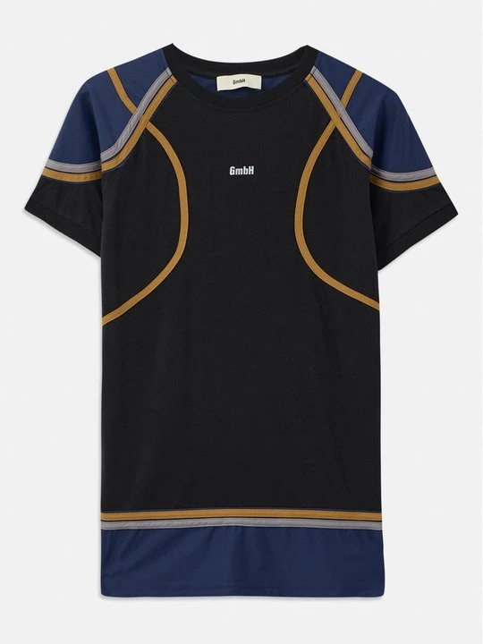 Zdjęcie produktu T-shirt z nadrukiem GmbH czarny