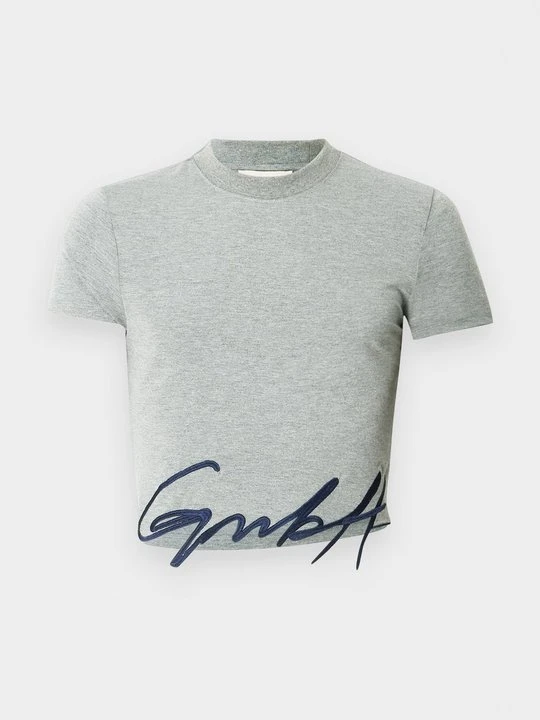Zdjęcie produktu T-shirt z nadrukiem GmbH szary