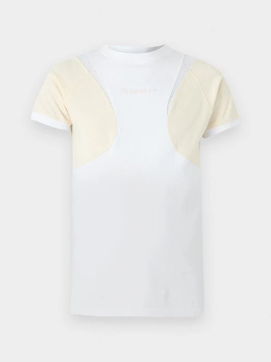 Zdjęcie produktu T-shirt z nadrukiem GmbH mleczny