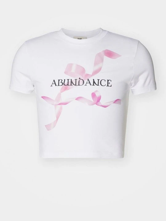 Zdjęcie produktu T-shirt z nadrukiem GmbH biały