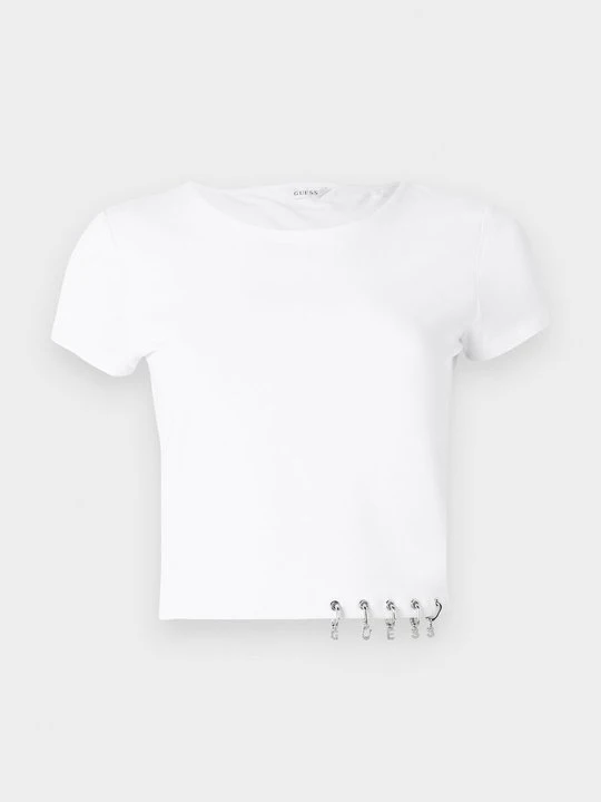 Zdjęcie produktu T-shirt z nadrukiem Guess biały