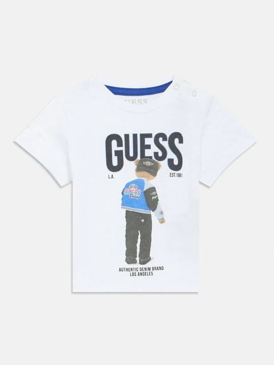 Zdjęcie produktu T-shirt z nadrukiem Guess biały