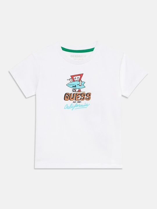 Zdjęcie produktu T-shirt z nadrukiem Guess biały