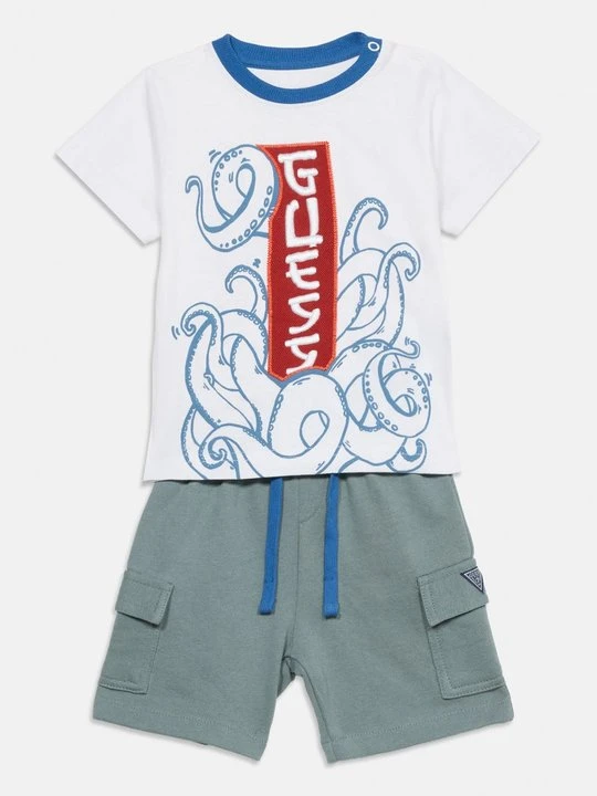 Zdjęcie produktu T-shirt z nadrukiem Guess biały