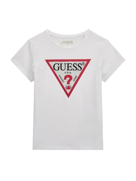 Zdjęcie produktu T-shirt z nadrukiem Guess biały