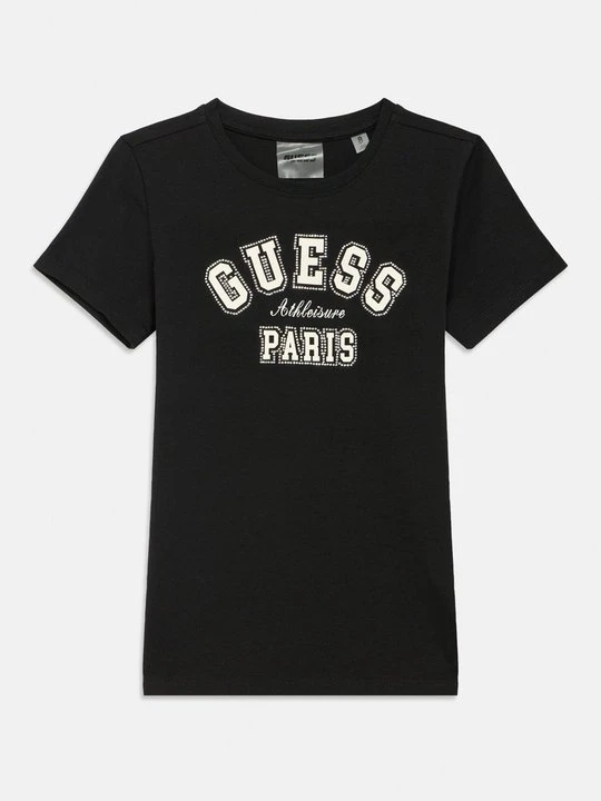 Zdjęcie produktu T-shirt z nadrukiem Guess czarny
