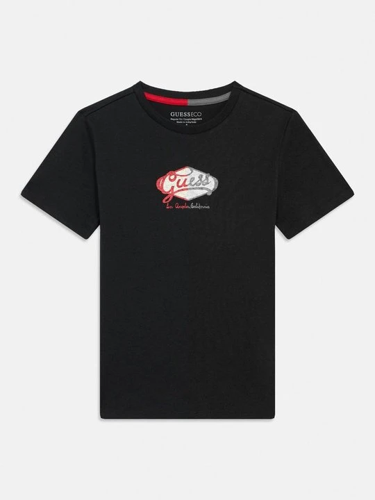 Zdjęcie produktu T-shirt z nadrukiem Guess czarny