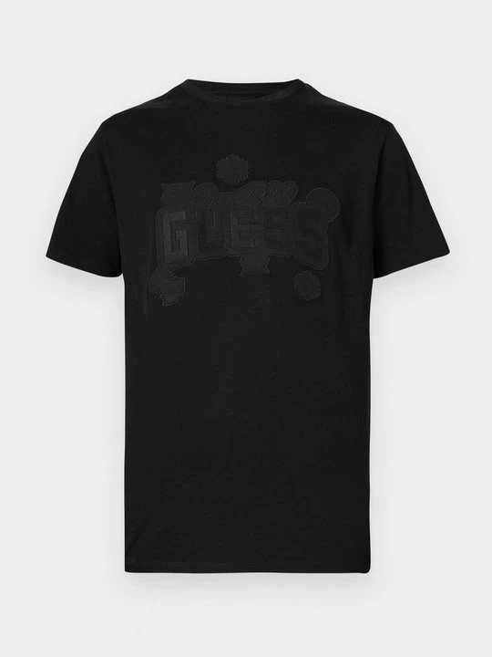 Zdjęcie produktu T-shirt z nadrukiem Guess czarny