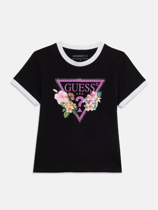 Zdjęcie produktu T-shirt z nadrukiem Guess czarny