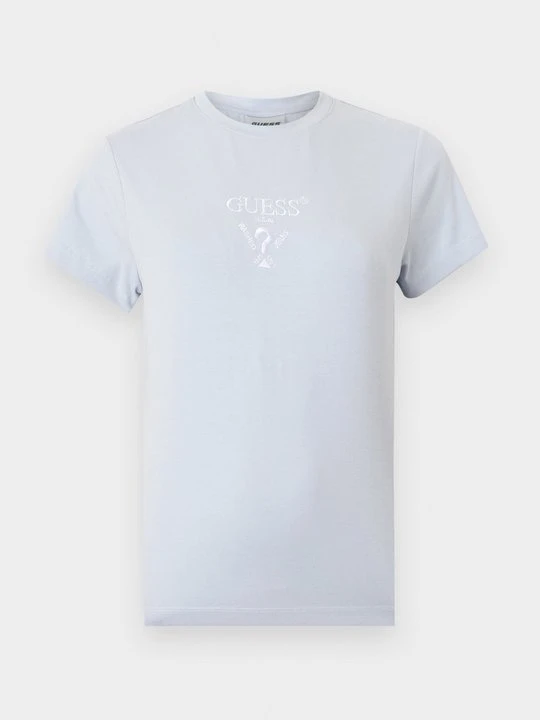 Zdjęcie produktu T-shirt z nadrukiem Guess jasnoniebieski