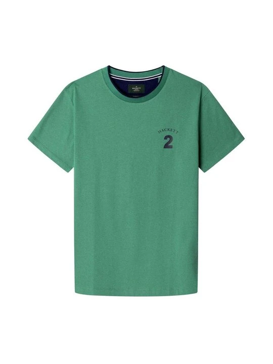 Zdjęcie produktu T-shirt z nadrukiem Hackett London zielony