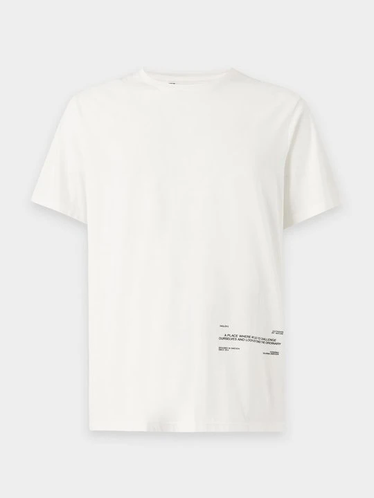 Zdjęcie produktu T-shirt z nadrukiem Haglöfs mleczny