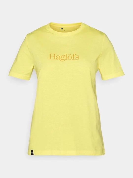 Zdjęcie produktu T-shirt z nadrukiem Haglöfs żółty
