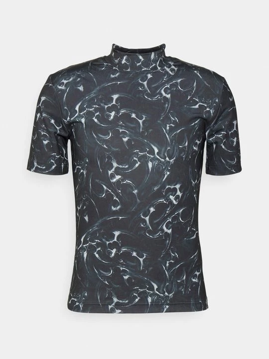 Zdjęcie produktu T-shirt z nadrukiem Han Kjøbenhavn czarny