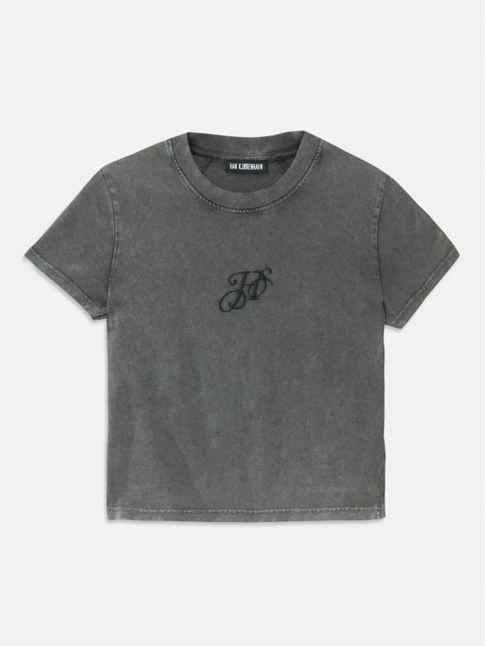 Zdjęcie produktu T-shirt z nadrukiem Han Kjøbenhavn ciemnoszary