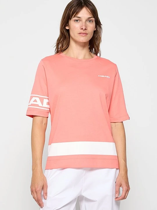Zdjęcie produktu T-shirt z nadrukiem Head pomarańczowy
