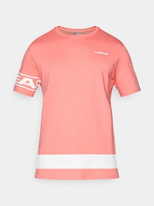 Zdjęcie produktu T-shirt z nadrukiem Head pomarańczowy