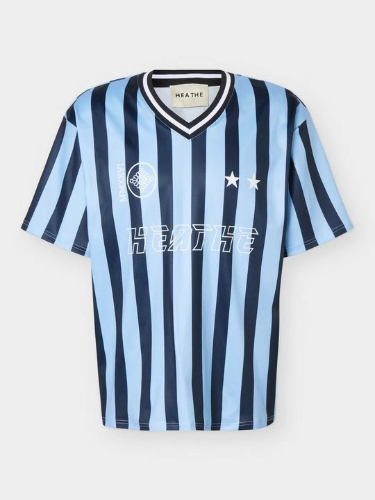 Zdjęcie produktu T-shirt z nadrukiem Heathe niebieski