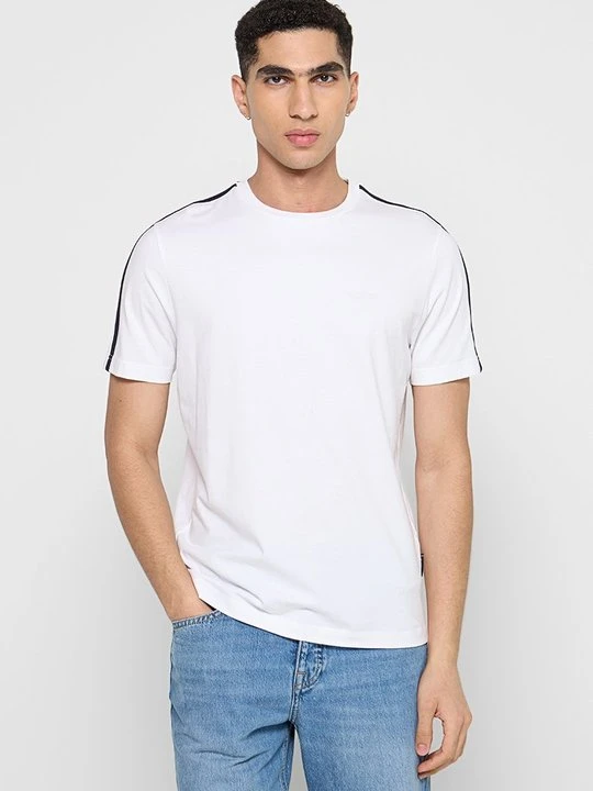 Zdjęcie produktu T-shirt z nadrukiem HECHTER PARIS biały