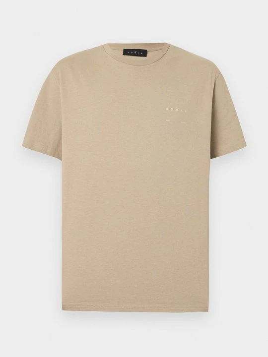Zdjęcie produktu T-shirt z nadrukiem Hogan beżowy