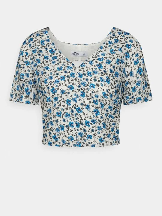 Zdjęcie produktu T-shirt z nadrukiem Hollister Co. biały