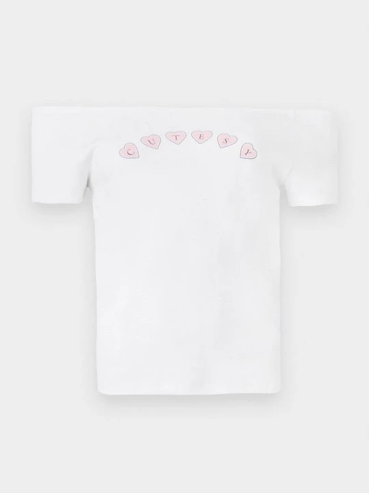 Zdjęcie produktu T-shirt z nadrukiem Hollister Co. biały