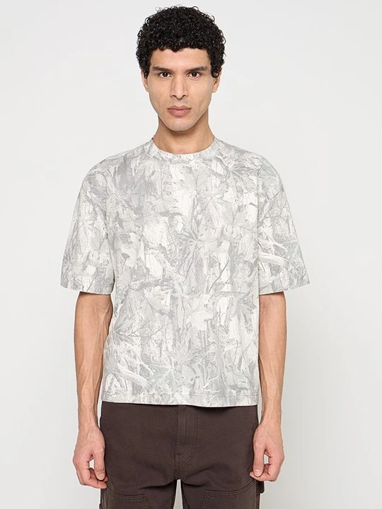 Zdjęcie produktu T-shirt z nadrukiem Hollister Co. szary