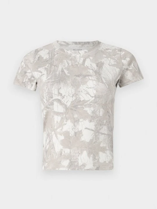 Zdjęcie produktu T-shirt z nadrukiem Hollister Co. zielony