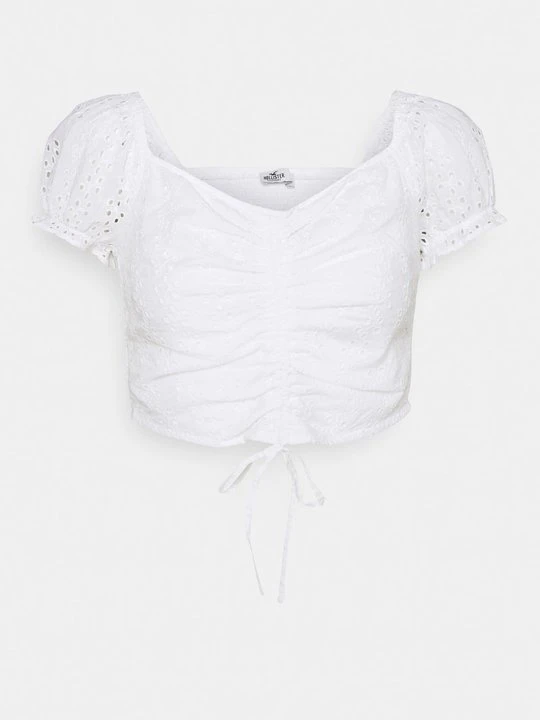 Zdjęcie produktu T-shirt z nadrukiem Hollister Co. biały