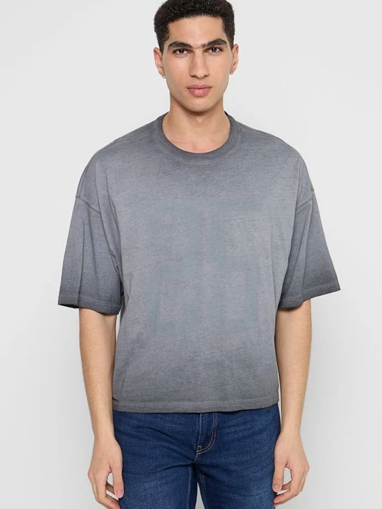 Zdjęcie produktu T-shirt z nadrukiem Hollister Co. szary