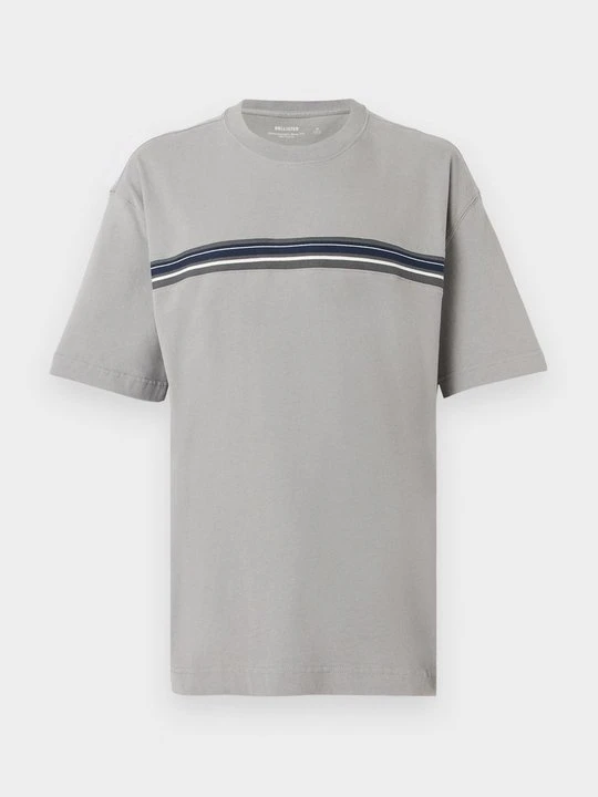 Zdjęcie produktu T-shirt z nadrukiem Hollister Co. szary