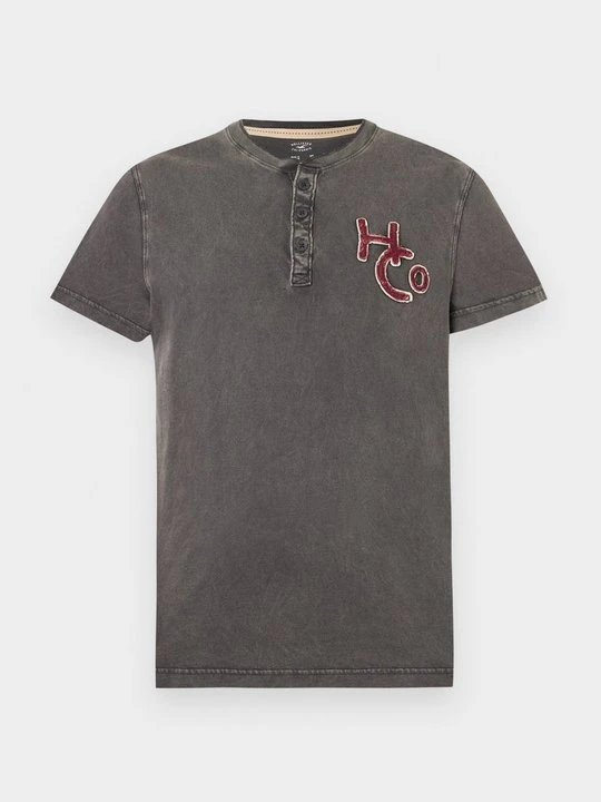 Zdjęcie produktu T-shirt z nadrukiem Hollister Co. czarny