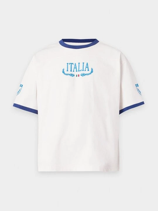 Zdjęcie produktu T-shirt z nadrukiem Hollister Co. biały