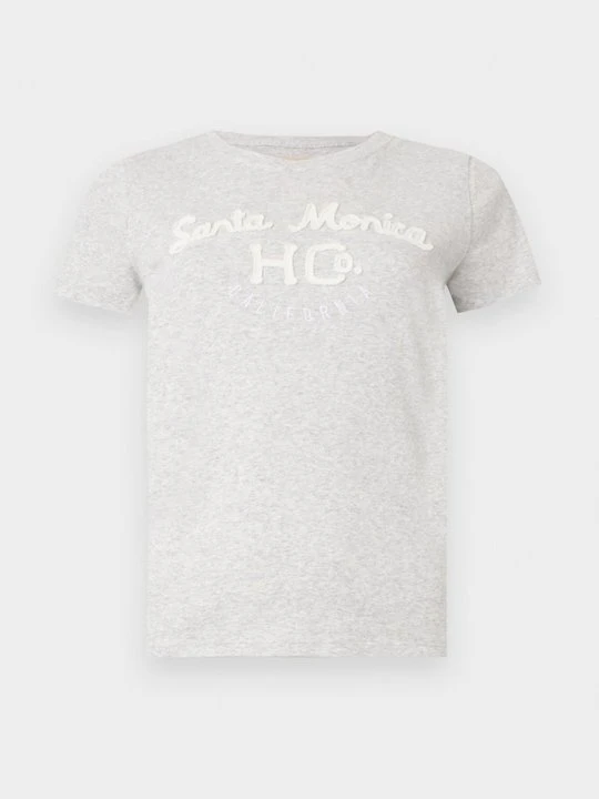 Zdjęcie produktu T-shirt z nadrukiem Hollister Co. szary