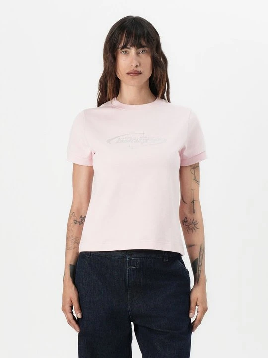 Zdjęcie produktu T-shirt z nadrukiem Holzweiler różowy