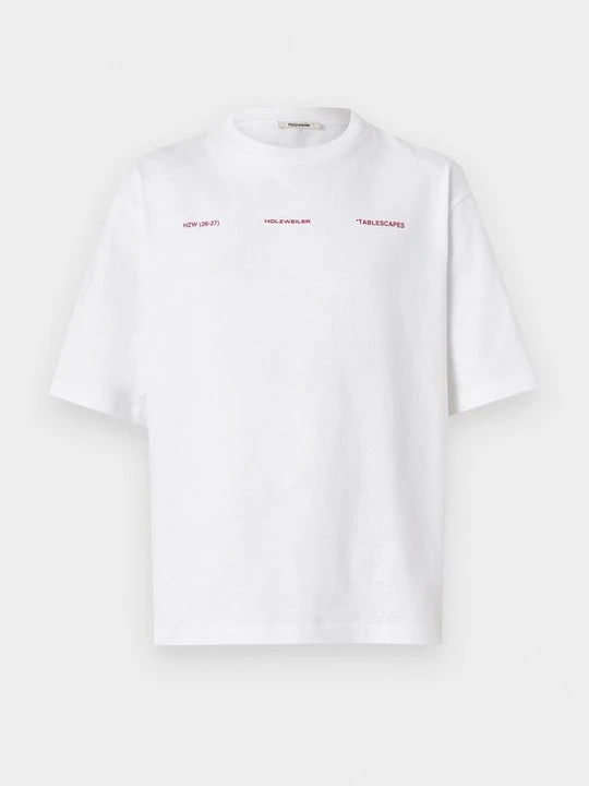 Zdjęcie produktu T-shirt z nadrukiem Holzweiler biały