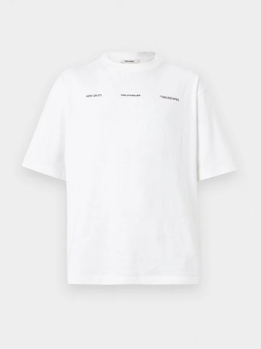Zdjęcie produktu T-shirt z nadrukiem Holzweiler biały
