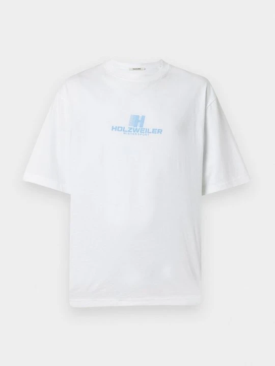 Zdjęcie produktu T-shirt z nadrukiem Holzweiler biały