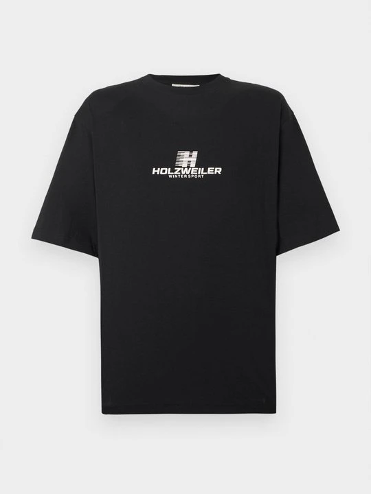 Zdjęcie produktu T-shirt z nadrukiem Holzweiler czarny