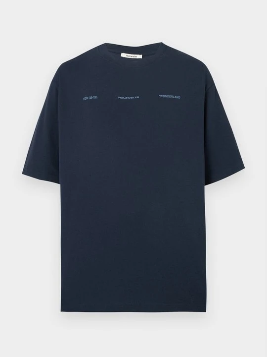Zdjęcie produktu T-shirt z nadrukiem Holzweiler granatowy