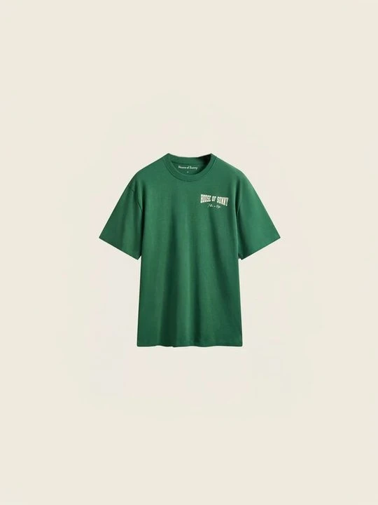 Zdjęcie produktu T-shirt z nadrukiem House Of Sunny zielony