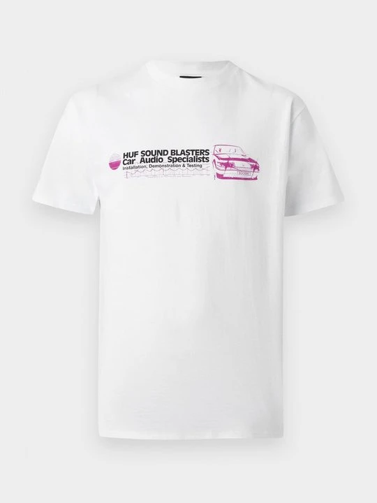 Zdjęcie produktu T-shirt z nadrukiem HUF biały